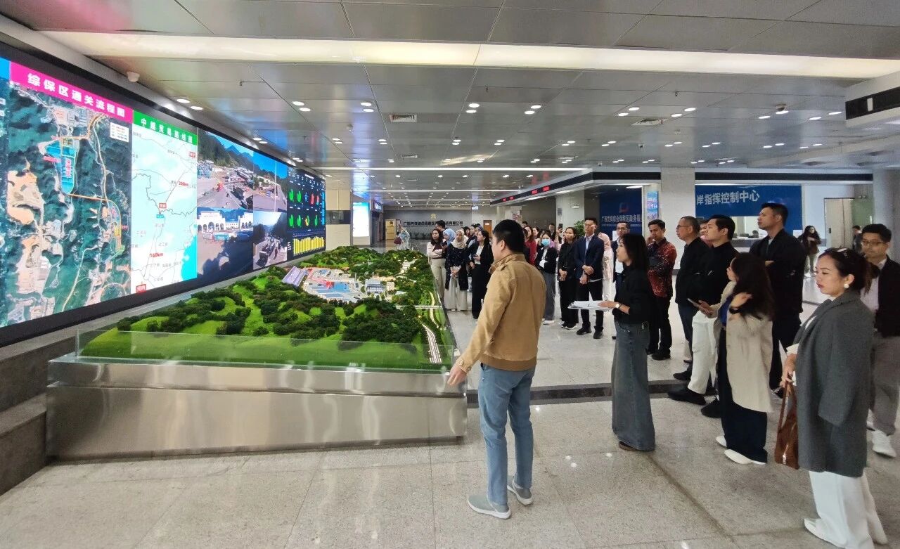 從智能口岸到跨境工廠 一場崇左行，遇見自貿區發展的鮮活范本與技術進出口新篇章